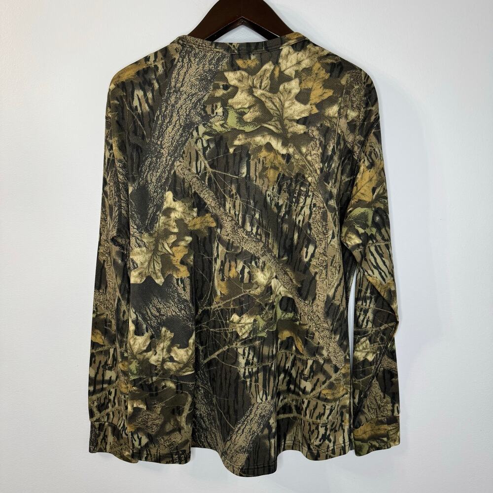 L.L.Bean Men's Base Layer Crew Top Camo Print Hunting Outdoor Men's XXL - Picture 9 of 10